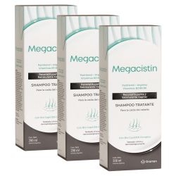 Pack 3 Megacistin Shampoo Anticaí­da X 200ml