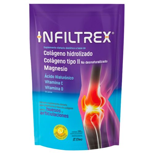 Infiltrex Col Geno Polvo Suplemento Para Huesos Y Articulaciones X