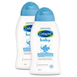 Pack 2 Cetaphil Baby Baño Lí­quido Y Shampoo