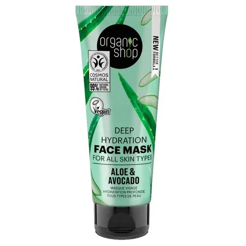 Organic Shop Máscara Facial Hidratante De Palta Y Aloe