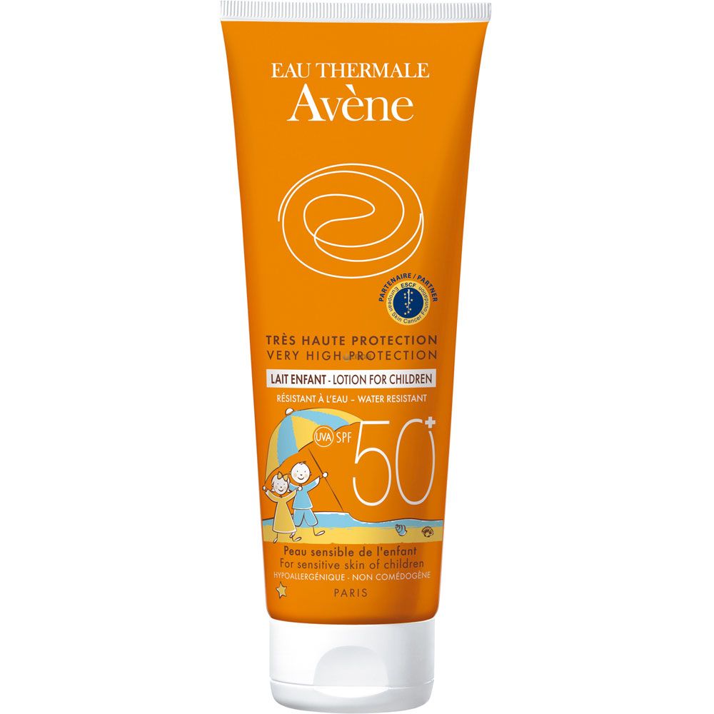 Avene protector solar spf50 leche especial niños Farmacia Leloir