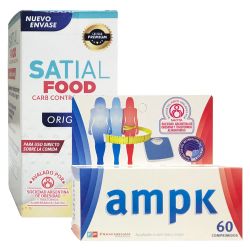 Combo Ampk X 60 + Satial Food Carb Controller Polvo