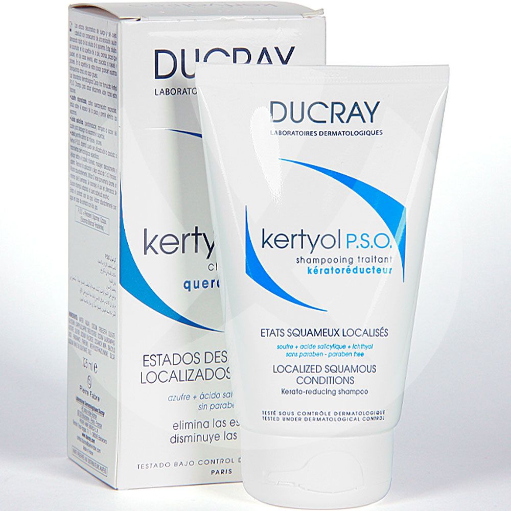 Ducray kertyol pso shampoo x 125ml Farmacia Leloir Tu farmacia