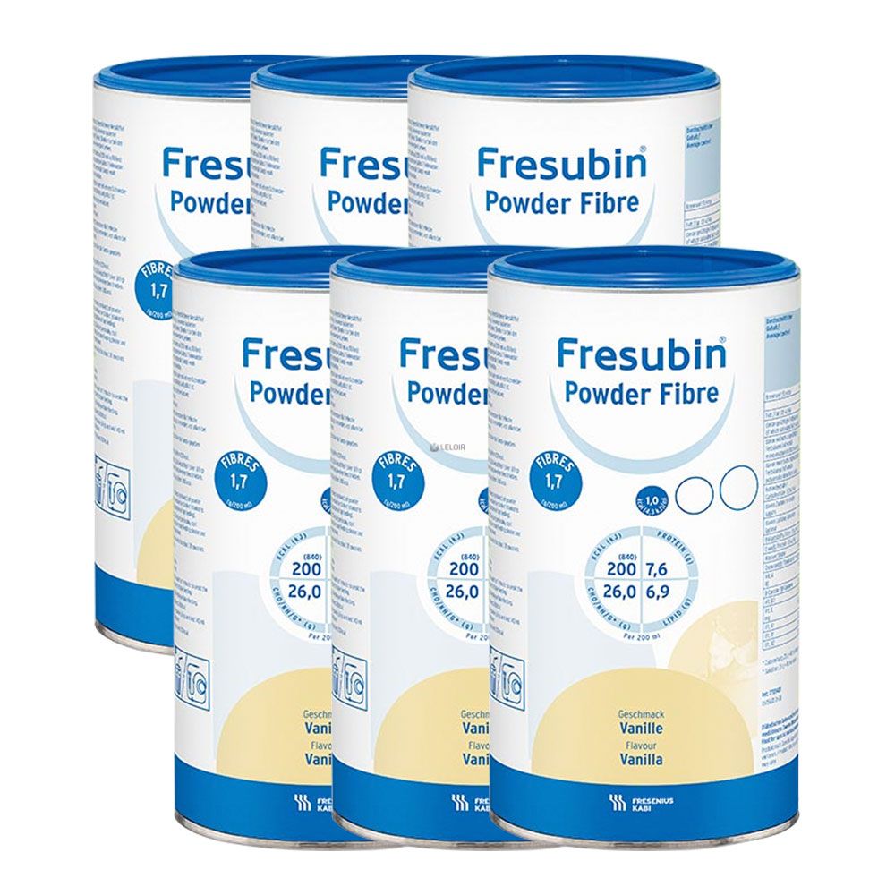 Pack 6 Fresubin Powder Fibre Polvo X 500 Gramos Farmacia Leloir Tu