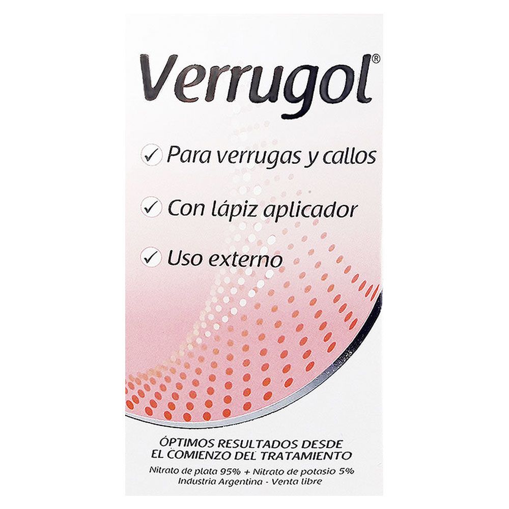 VERRUGOL NITRATO DE PLATA X 1 . Tienda Online Anika Farmacia y Perfumería