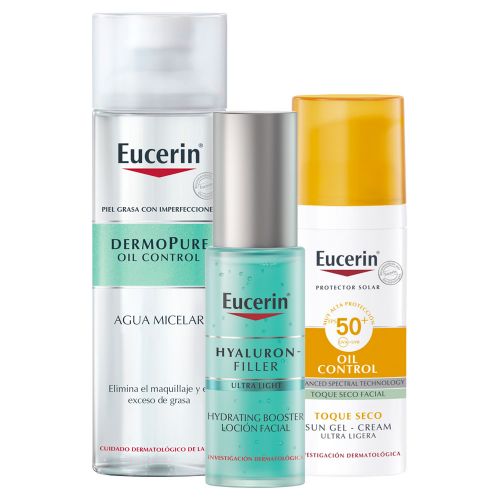 Eucerin Dermopure Oil Control Gel Limpiador Facial Piel Grasa - Farmacia  Leloir - Tu farmacia online las 24hs