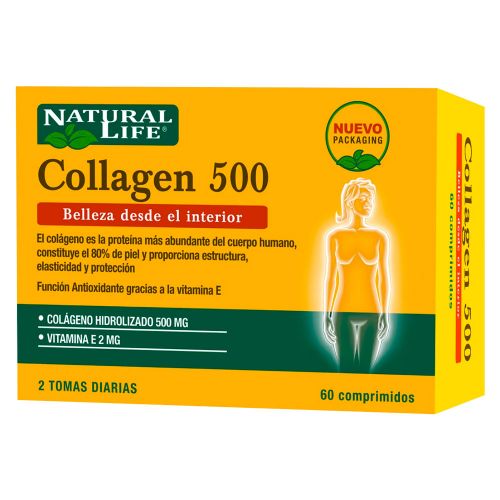 Natural Life Spirulina 500mg X 60 Comprimidos - Farmacia Leloir - Tu  farmacia online las 24hs