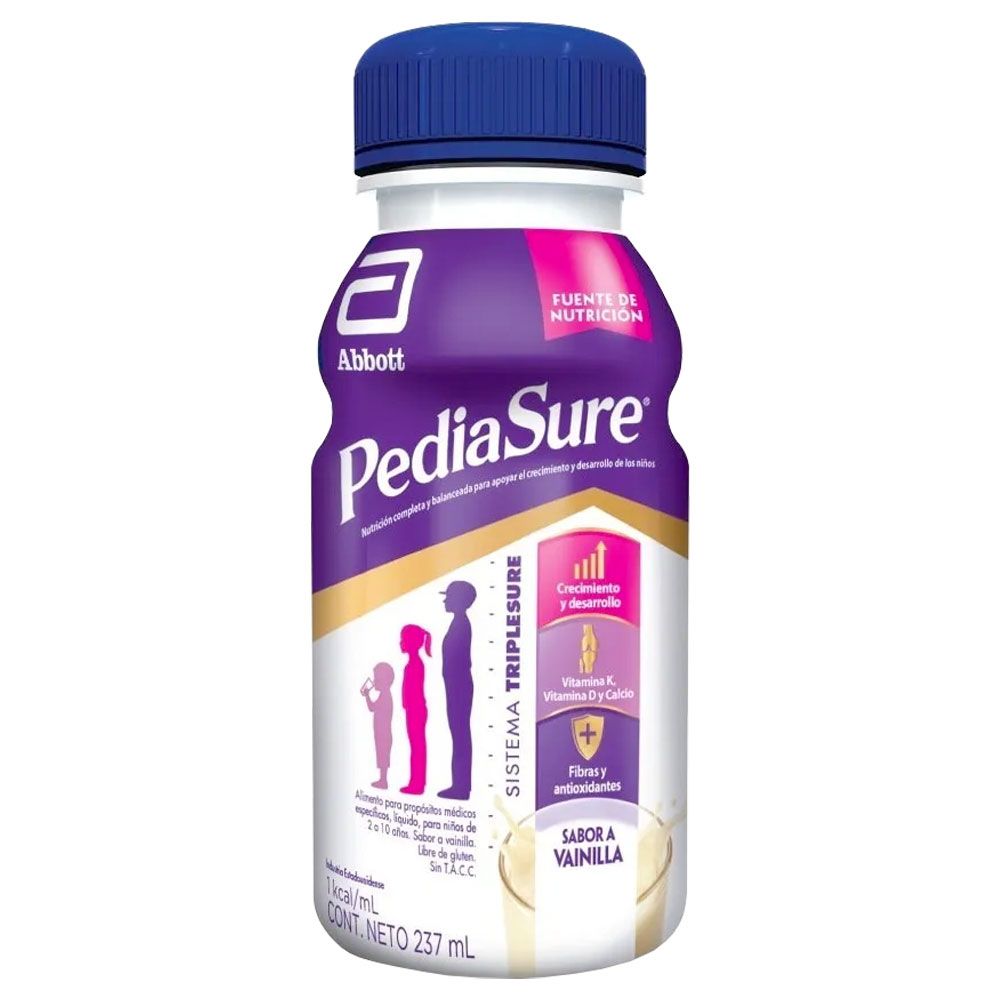 Pediasure triple sure bebible sabor vainilla x 237ml - Farmacia Leloir