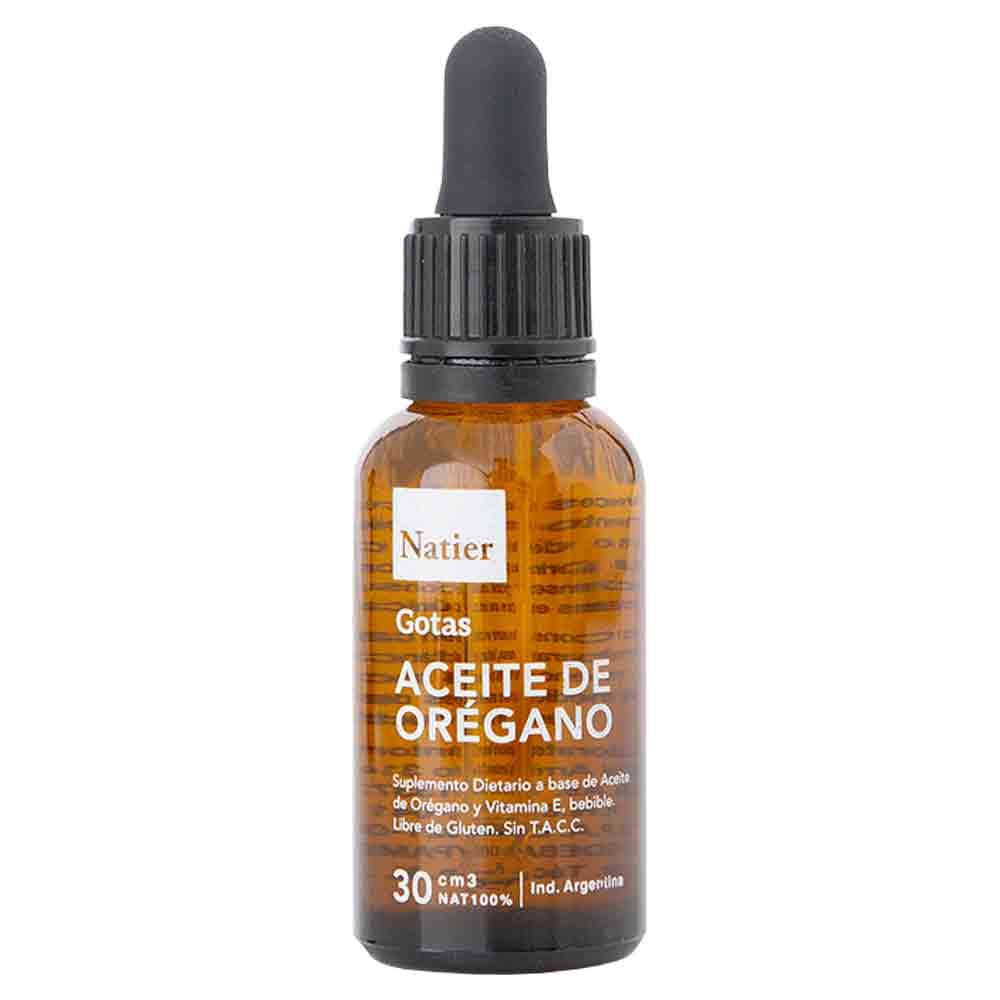 Natier Aceite Esencial De Orégano 100% De Pureza X 30ml - Farmacia Leloir -  Tu farmacia online las 24hs