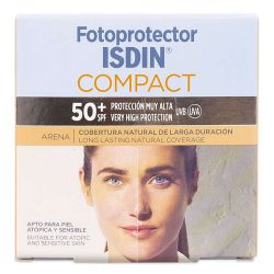 Fotoprotector Isdin Spf50+ Compacto Oil Free