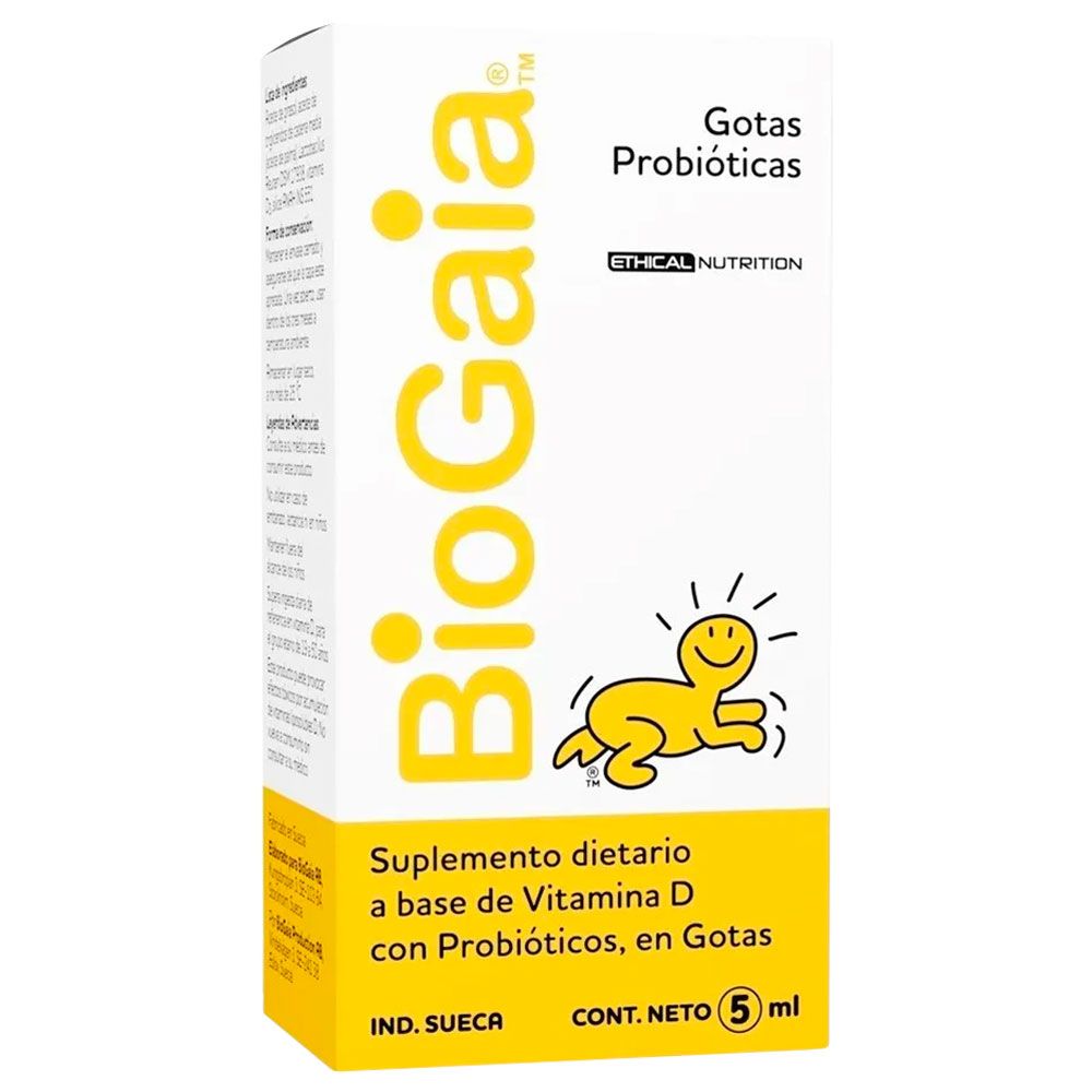 BioGaia Guatemala - 5 gotas al día todos los días para el alivio del cólico  infantil.