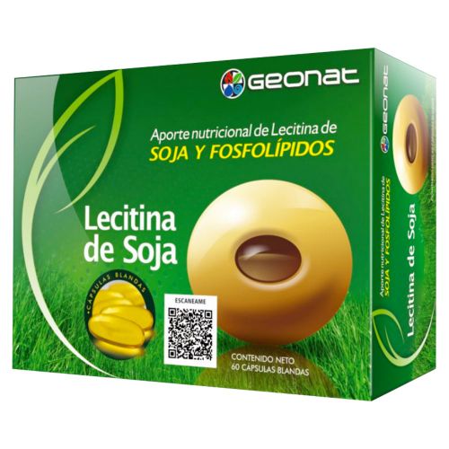 Geonat Lecitina De Soja Cápsulas Blandas