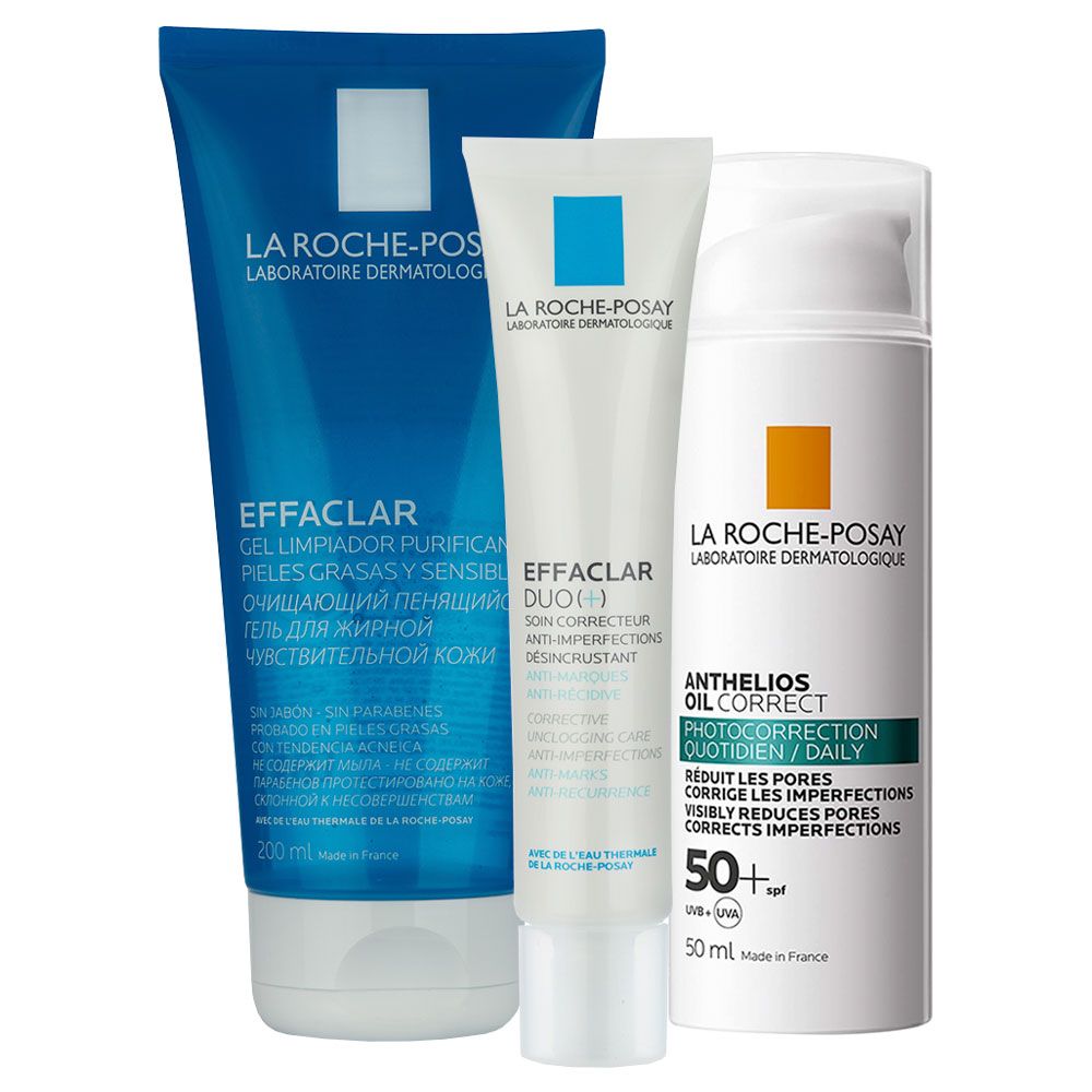 Limpiador Facial La Roche Posay Effaclar Gel Microexfoliante Para Piel  Mixta a Grasa 200ml