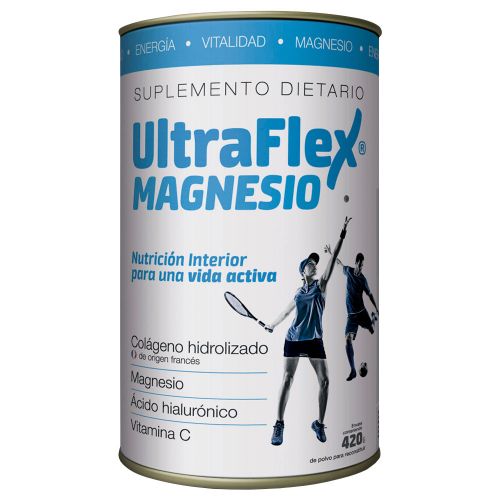 Ultraflex Magnesio Colágeno Hidrolizado En Polvo