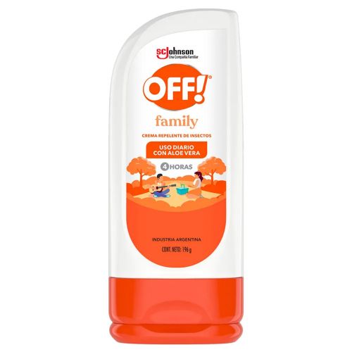 Off! Family Repelente En Crema X 196 Gramos