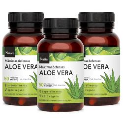 Pack 3 Natier Aloe Vera Liofilizado Cápsulas