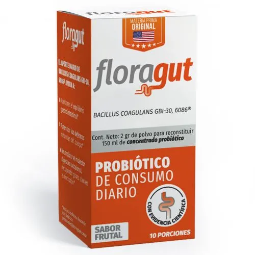 Floragut Probiotico Suplemento Dietario