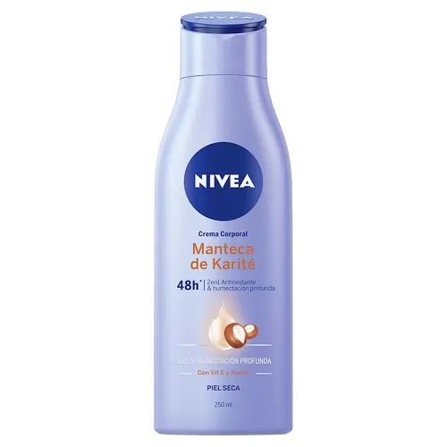 Nivea crema corporal manteca de karité x 250ml