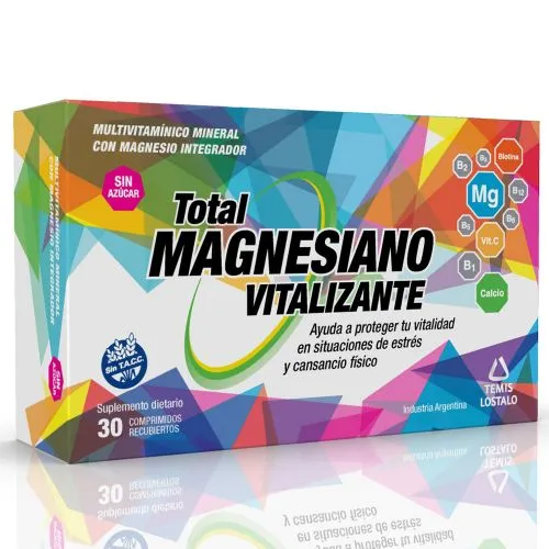 Total Magnesiano Vitalizante X 30 Comprimidos