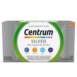 Centrum Silver Multivitamínico X 60 Colmprimidos