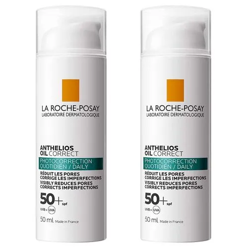 Pack 2 La Roche-posay Anthelios Fps50 Oil Correct