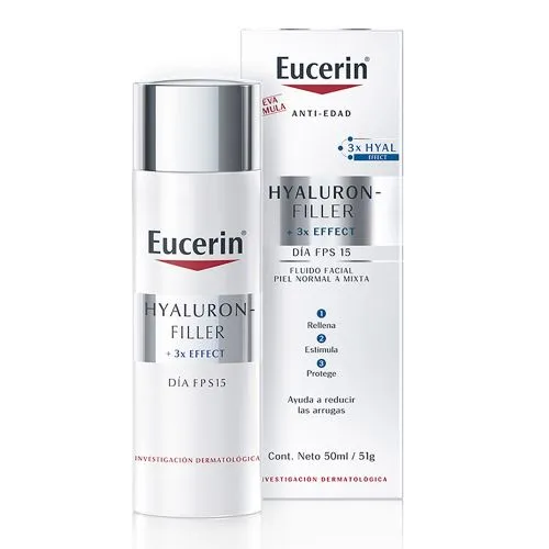 Eucerin Hyaluron Filler 3x Effect Crema De Dí­a Fps 15
