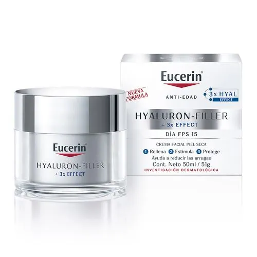Eucerin Hyaluron Filler 3x Effect Crema Antiarrugas De Dí­a