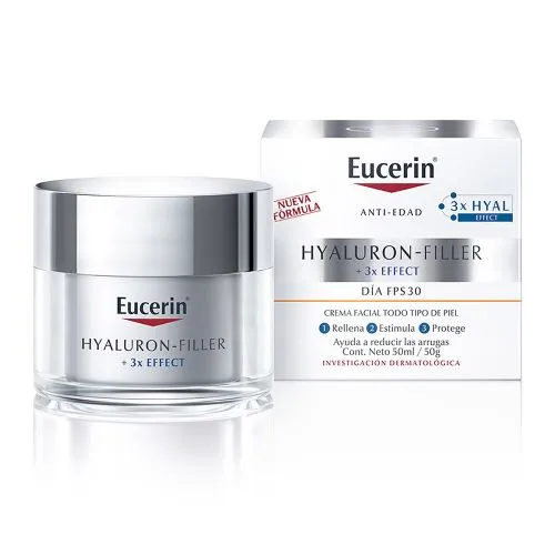 Eucerin Hyaluron Filler 3x Effect Crema Facial Dí­a Fps30