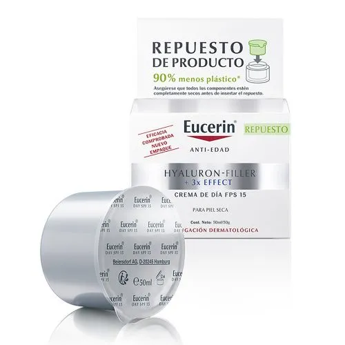 Eucerin Hyaluron Filler 3x Effect Refill Crema De Día
