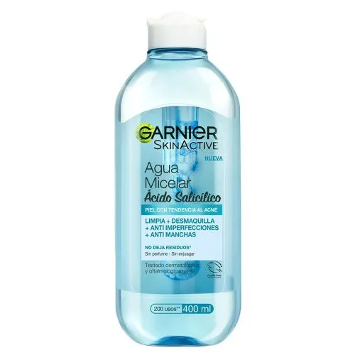 Garnier Skin Active Agua Micelar Con ácido Salicílico