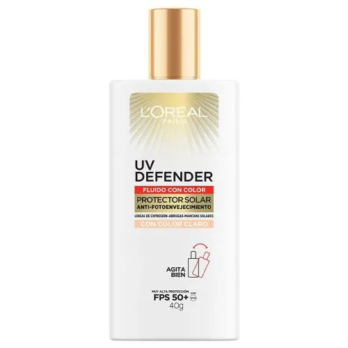 Loreal Paris Uv Defender Fluido Color Protector Fps50+