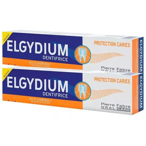 Pack 2 Elgydium Protección Caries Pasta X 75ml