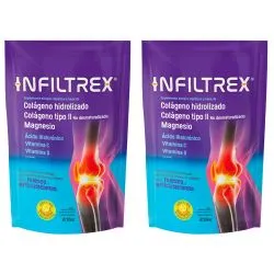 Pack 2 Infiltrex Colágeno Polvo Suplemento Dietario