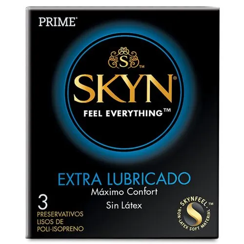 Prime Skin Extra Lubricado Preservativos X 3