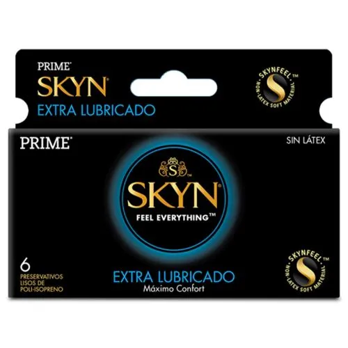 Prime Skin Extra Lubricado Preservativos X 6