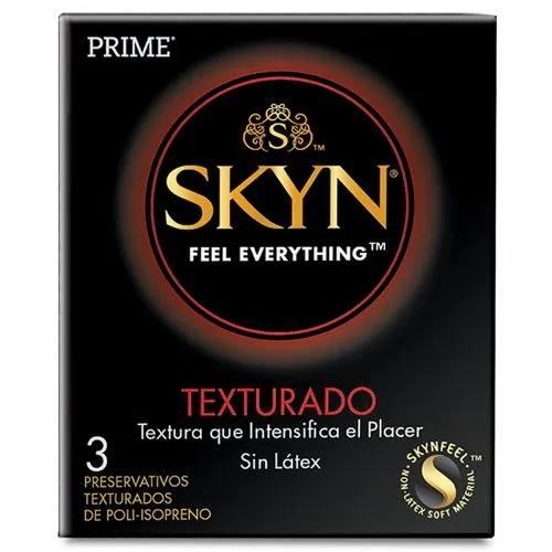 Prime Skin Texturado Preservativos X 3
