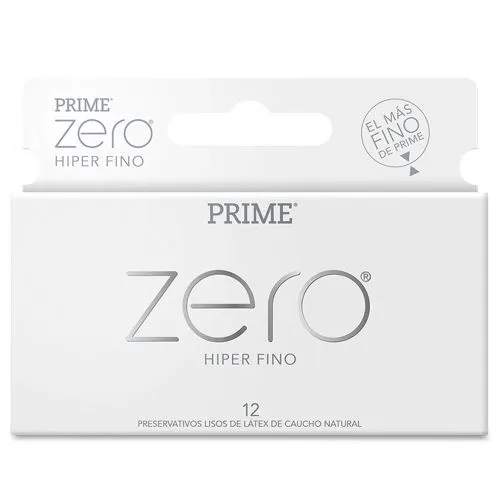 Prime Zero Preservativos Hiper Finos X 12