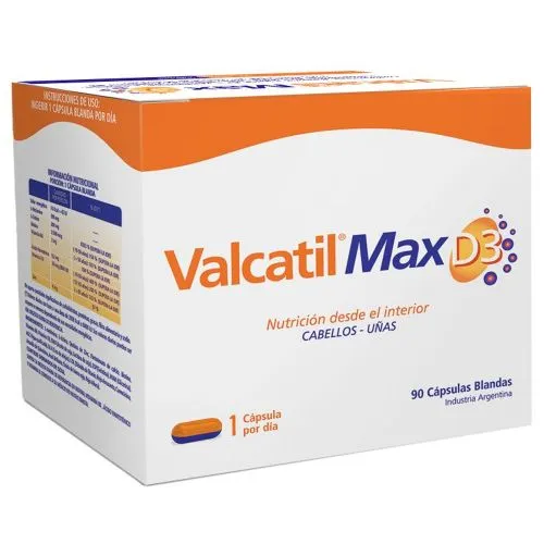 Valcatil Max D3 Cápsulas Blandas