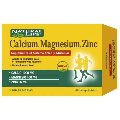 Natural Life Calcium Magnesium Zinc