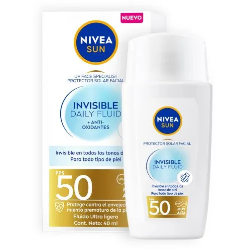 Nivea Sun Invisible Daily Fluid Protector Solar Facial