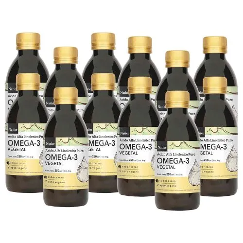 Pack 12 Natier Omega 3 Vegetal Puro Bebible