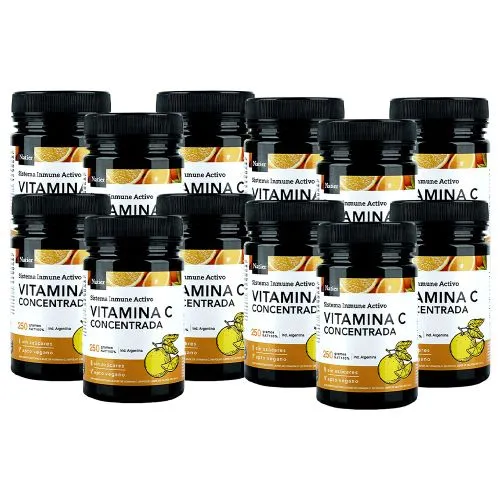 Pack 12 Natier Vitamina C Concentrada En Polvo