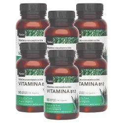 Pack 6 Natier Vitamina B12 Cápsulas