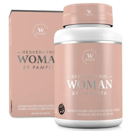 Woman By Pampita Resveratrol Cápsulas