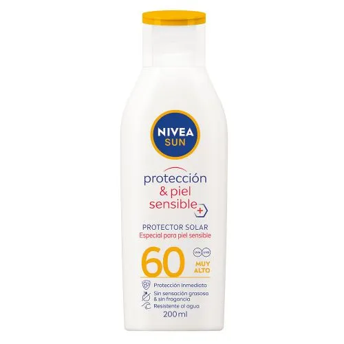 Nivea Sun Protección Y Piel Sensible Protector Solar Fps60