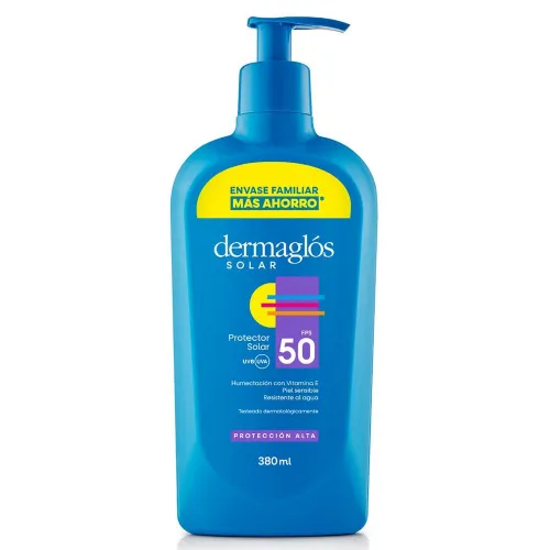 Dermaglós Protector Solar Fps50 Emulsión X 380ml