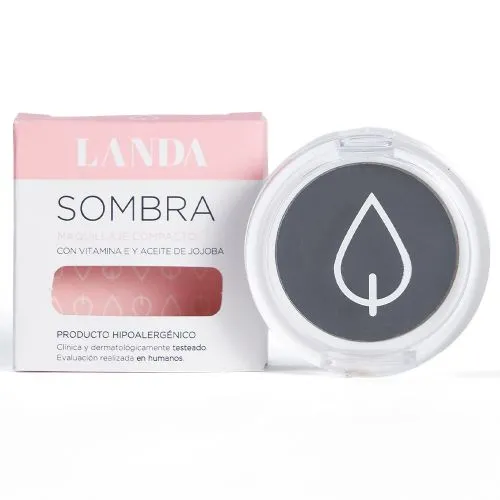 Landa Sombra Compacta Maquillaje Natural