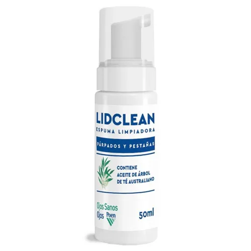 Lidclean Espuma De Limpieza Párpados Y Pestañas