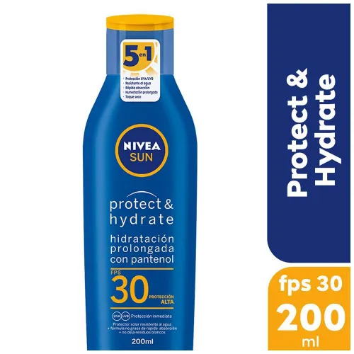 Nivea Sun Protect & Hydrate Loción Solar Fps 30 X 200ml