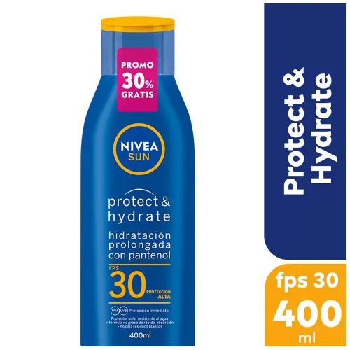 Nivea Sun Protect & Hydrate Loción Solar Fps 30 X 400ml